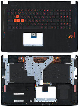 Клавиатура для ноутбука Asus GL702VT, Топкейс