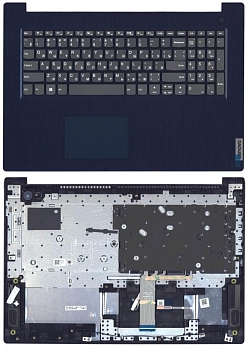 Клавиатура для ноутбука Lenovo IdeaPad 3-17 топкейс синий
