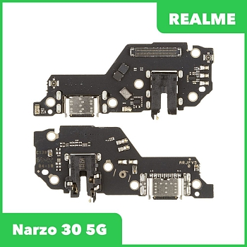 Разъем зарядки для телефона Realme Narzo 30 5G (RMX3242), микрофон