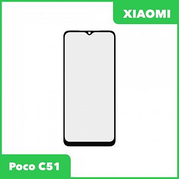 G+OCA PRO стекло для переклейки Xiaomi Poco C51 (черный)