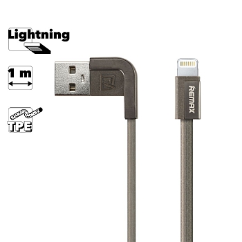 USB кабель Remax Cheynn Series Cable RC-052i для Apple 8-pin, черный