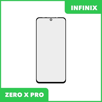 Стекло + OCA пленка для переклейки Infinix ZERO X PRO (черный)