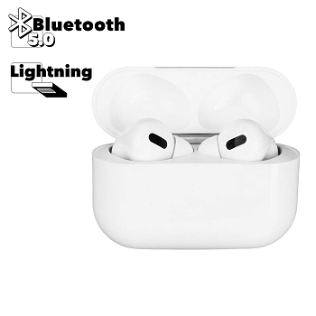 TWS Bluetooth гарнитура вставная стерео WK A3 Bluetooth Earphone TWS, белая