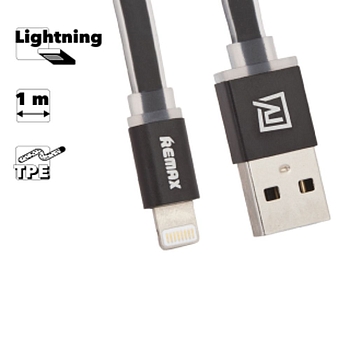 USB кабель Remax Quick Series Cable RC-005i для Apple 8-pin, черный