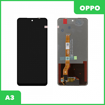 LCD дисплей для Oppo A3 с тачскрином (черный) 100% OR