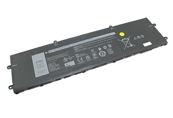 Аккумулятор (батарея) DWVRR для ноутбука Dell Alienware X15 R1, 11.4В, 7250мАч (оригинал)
