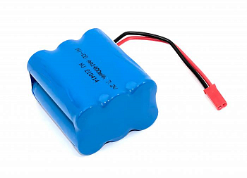 Аккумулятор Ni-Cd 7.2V 1400 mAh AA Row разъем JST (3+3)