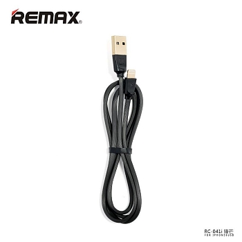 USB Дата-кабель Remax Radiance Cable RC-041 для Apple 8-pin, 1 метр, черный