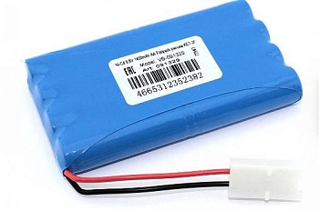 Аккумулятор Ni-Cd 9,6V 1400mAh AA Flatpack разъем KET-2P