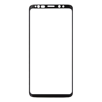 Защитное стекло Baseus All-screen Arc-surface для телефона Samsung Galaxy S9 (G960F) (черная рамка)