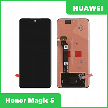 LCD дисплей для Huawei Honor Magic 5 с тачскрином (черный) 100% оригинал