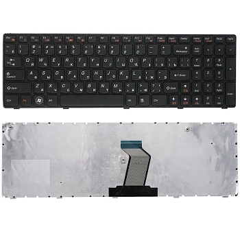 Клавиатура для ноутбука Lenovo IdeaPad G570, Z560, Z565, черная