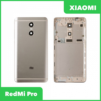 Задняя крышка для телефона Xiaomi Redmi Pro (золото)