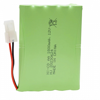 Аккумулятор Ni-cd 12V 1800mAh AA Flatpack разъем 5559